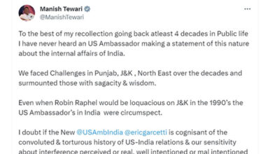 Cong slams Centre over US ambassador's comments on Manipur violence