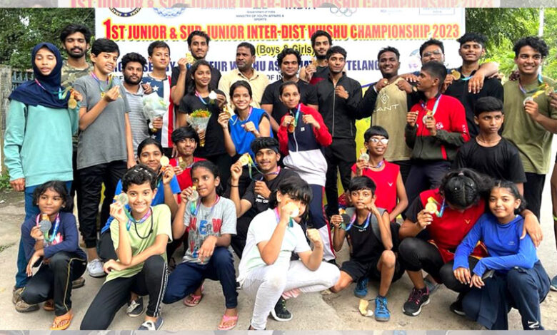 1st Inter District Junior & Sub-Junior Wushu Championship 2023