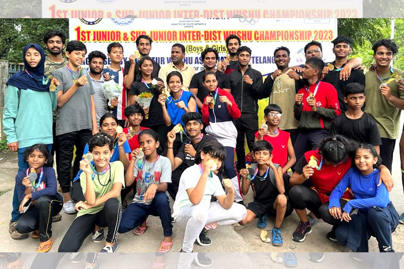 1st Inter District Junior & Sub-Junior Wushu Championship 2023