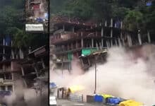 7 Building Collapses in 30 seconds in Himachal Pradesh's Kullu District: 12 Fatalities in 24 Hours