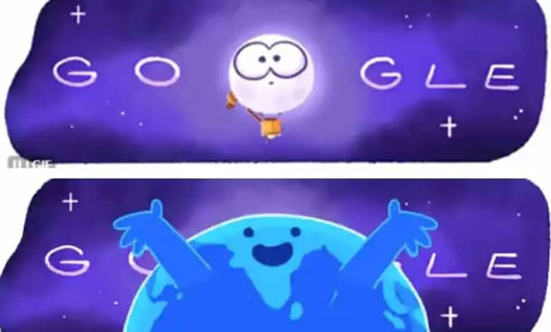 Google Doodle celebrates Chandrayaan-3's success