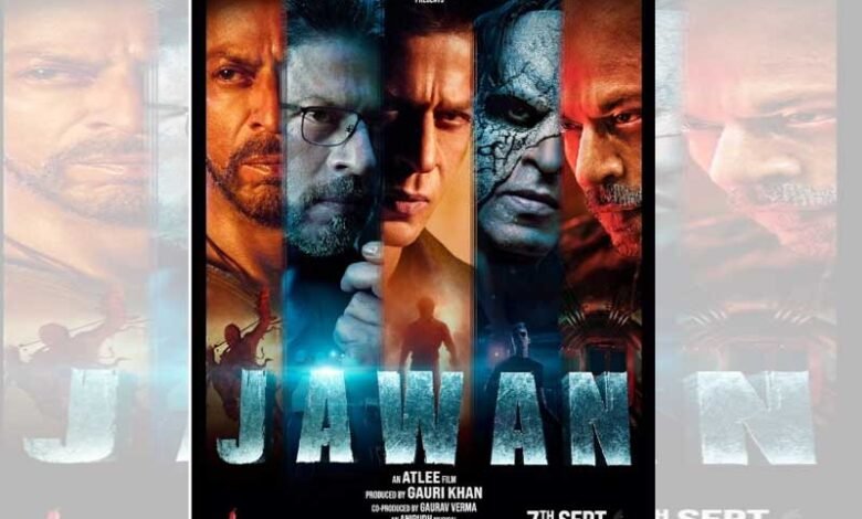 SRK unveils motion poster depicting all his five faces in 'Jawan'
