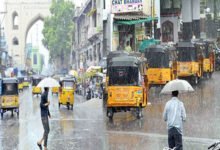 Thunderstorm with lightning in Telangana in next 48 hours