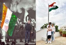 SRK, Salman share pics with Tricolour on social media