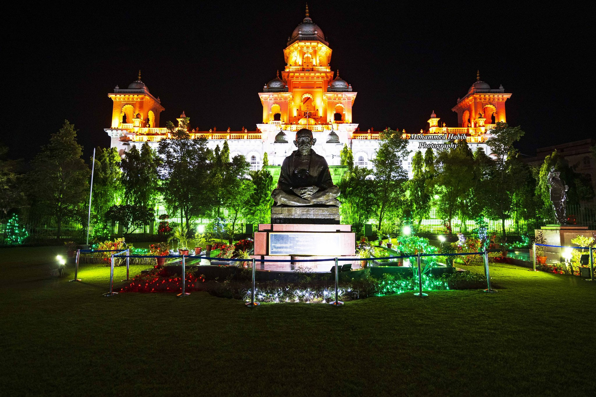 STATE ASSEMBLY Hyderabad in tricolor