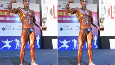 Body Building Championship: Syed Yousuf topped in 55 kg Cetegory