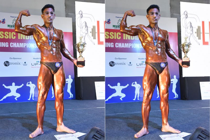 Body Building Championship: Syed Yousuf topped in 55 kg Cetegory