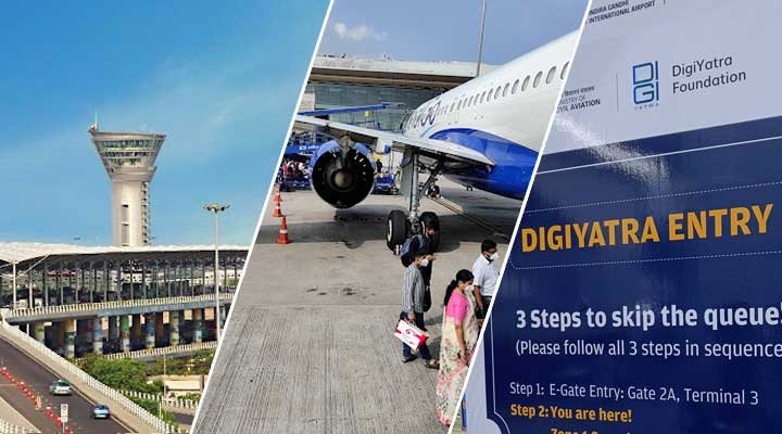 Hyderabad International Airport proudly presents the DigiYatra app, designed to facilitate easy enrollment and streamline various processes for our passengers.
