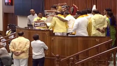 Chandrababu Naidu Arrest: TDP legislators create ruckus in AP Assembly
