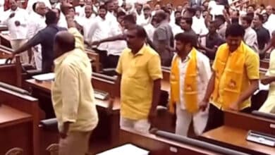 14 TDP MLAs, rebel YSRCP legislator suspended from AP Assembly