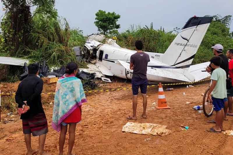 Brazil: 14 dead in Amazon plane crash