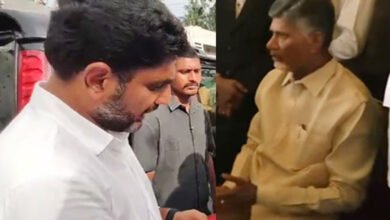 Chandrababu Naidu’s son, TDP MLAs detained for staging protest against his arrest