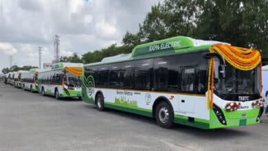 Eco-friendly "Electric Green Metro Luxury" AC buses launched in Hyderabad