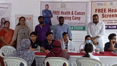 Successful Health and Cancer Screening Camp Draws Over 200 Participants