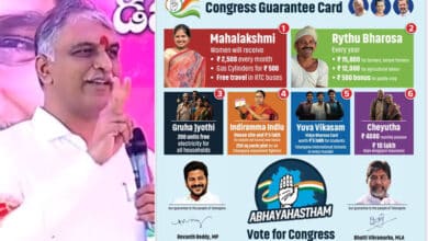 Telangana Fin Min compares Congress 6 guarantees to unsigned post-dated checks