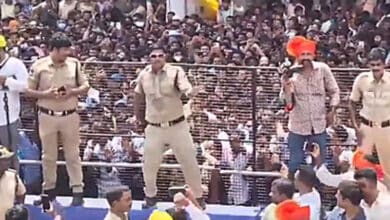 Hyderabad cops steal the limelight at Ganesh festivities