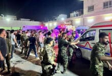 Over 100 killed in fire at wedding hall in Iraq