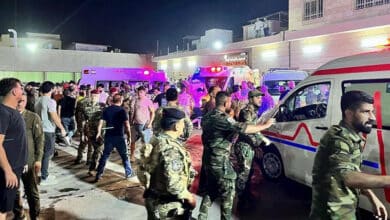 Over 100 killed in fire at wedding hall in Iraq