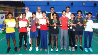 9th Telangana State Sub Junior Badminton Championship Concludes with Thrilling Matches