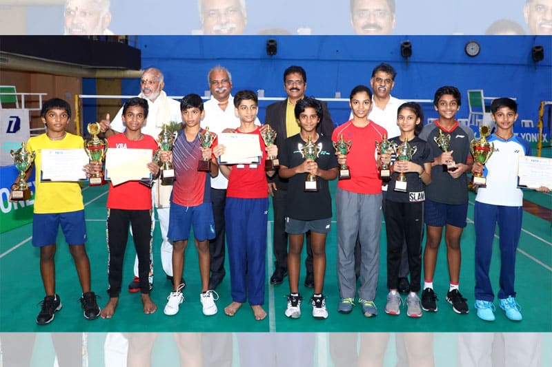 9th Telangana State Sub Junior Badminton Championship Concludes with