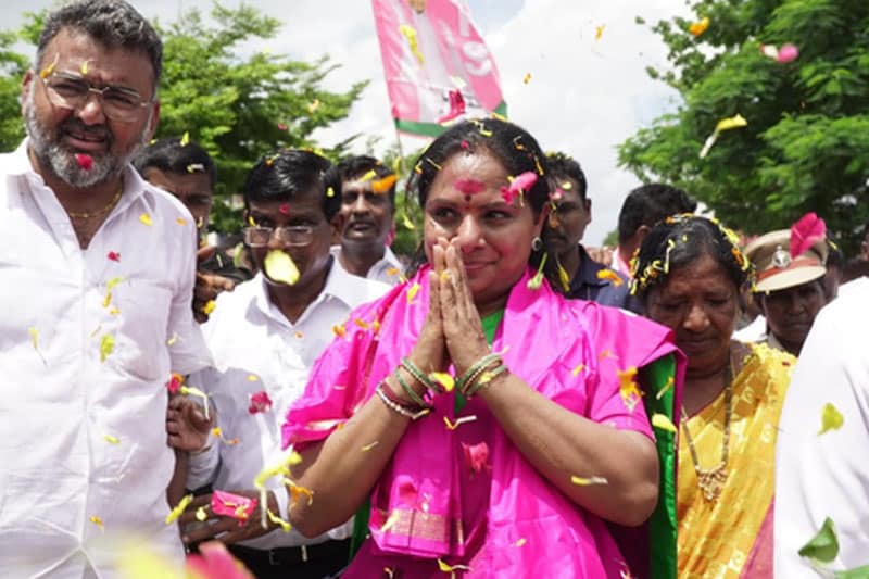 Kavitha reaches out to all parties on quota after drawing flak at home