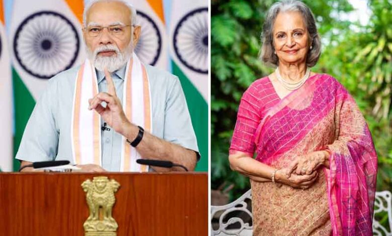 Waheeda Rehman's journey in Indian cinema has left an indelible mark: PM Modi