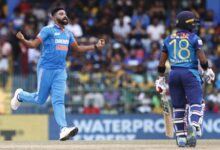 Asia Cup: Mohammed Siraj becomes first Indian bowler to bag four wickets in one over of men’s ODIs