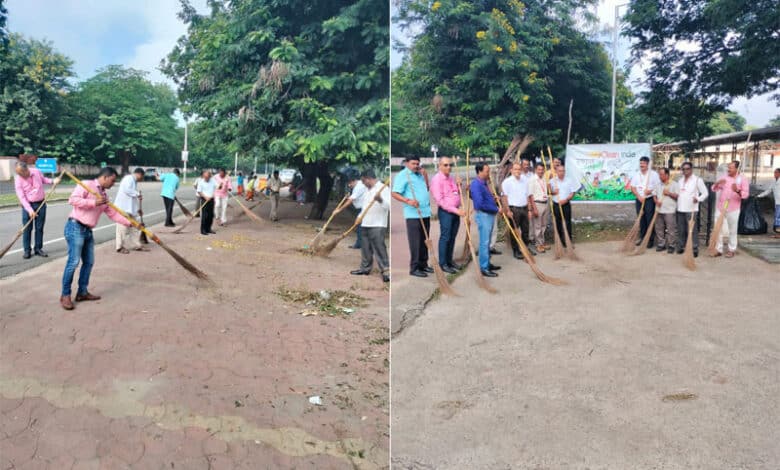 Cleanliness drive held at Ordnance Factory Medak