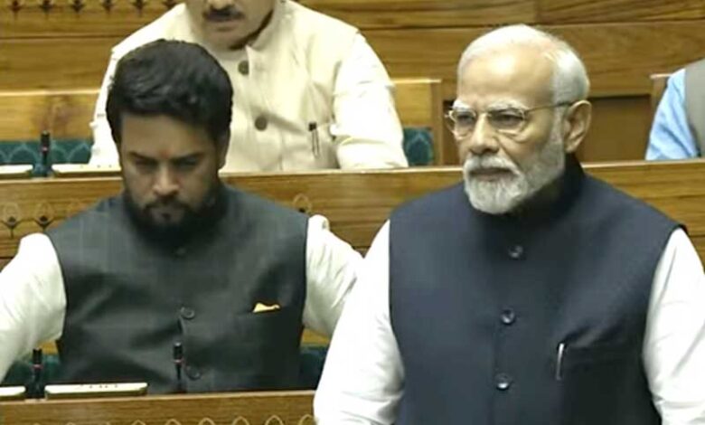 PM thanks Lok Sabha MPs for passage of Women's Reservation Bill