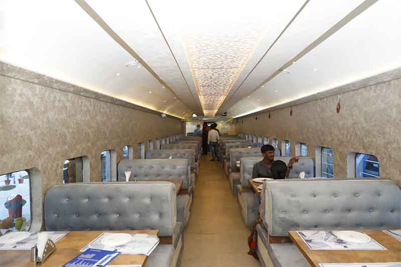 RAIL COACH RESTAURANT SCR starts one more “Rail Coach Restaurant” in Hyderabad