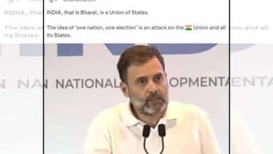 'Attack on union & states', says Rahul on 'One Nation, One Election' panel