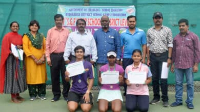 Tennis and Yoga Champions Emerge at SGF Inter-Schools District-Level Tournaments
