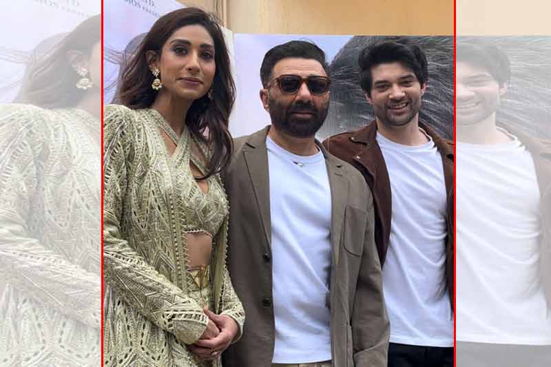 Sunny Deol compares son's debut film 'Dono' with his own production 'Socha Na Tha'