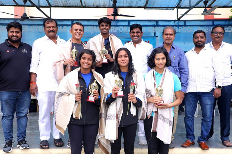 Telangana Swimmers Shine at National Aquatic Championships