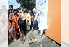 Amit Shah leads cleanliness drive in Ahmedabad ahead of Gandhi Jayanti