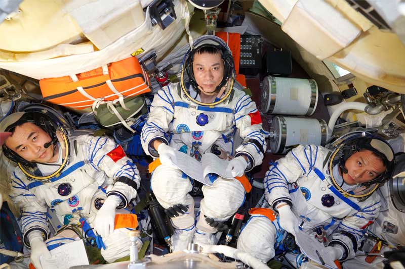 China sends youngest astronaut crew to its Tiangong space station