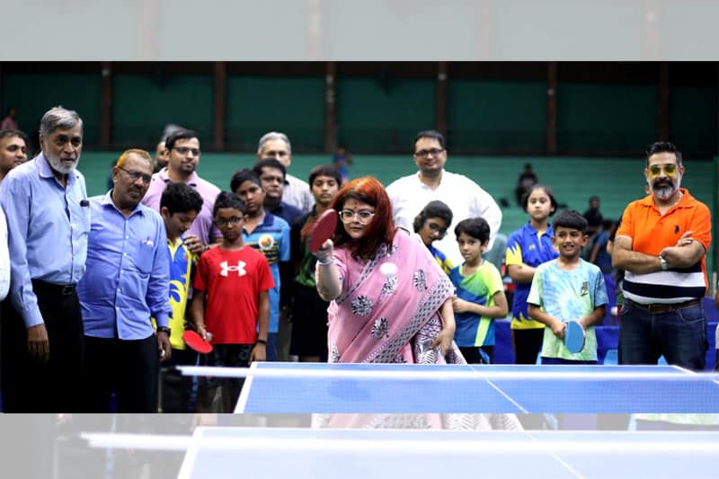 Table Tennis for Life Telangana State Ranking Tournament 2023 Kicks Off