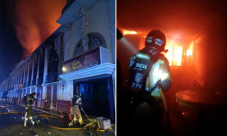 Spain's Murcia nightclub fire, 13 killed and more than 15 missing(video)