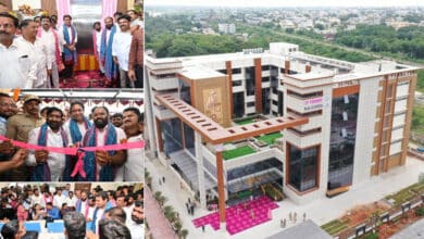 KTR accuses Congress of seat sale in Telangana; inaugurates IT Towers in Nalgonda, Suryapet