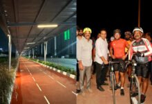 India’s first solar cycling track comes up in Hyderabad