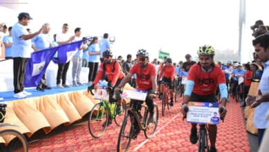 CEC flags off cyclothon, walkathon in Hyderabad for voter awareness