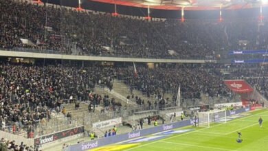 50 police officers injured during football fan unrest in Frankfurt