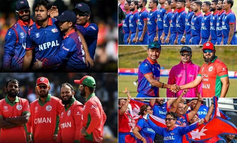 Nepal and Oman secure spots in 2024 Men's T20 World Cup through Asia qualifiers
