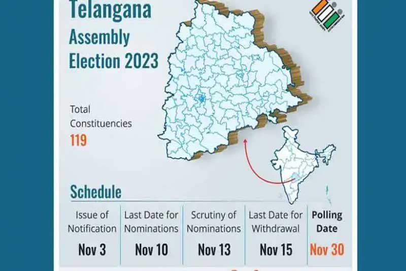 Telangana Assembly Election, election process begins with issuance of