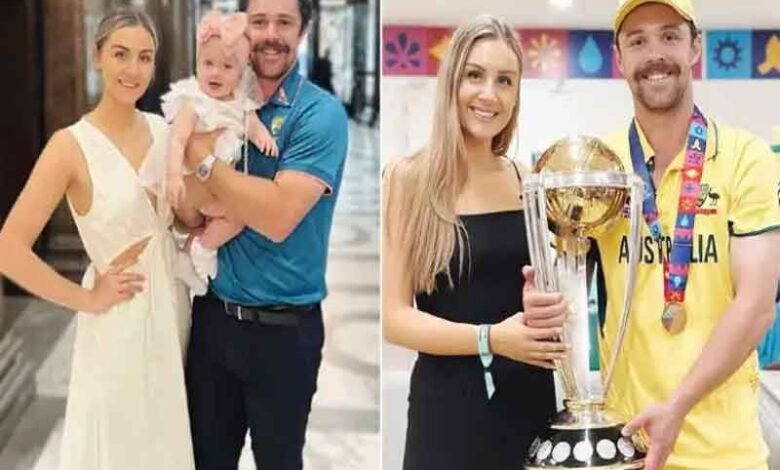 Threats to rape the Travis Head Australian player who scored a century in the World Cup final's wife and one-year-old daughter