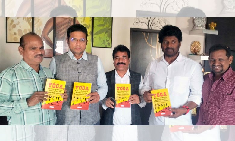 Telangana IT Minister Launches Prof. Rajesh Kumar's Book on Classical Yoga for Holistic Wellness