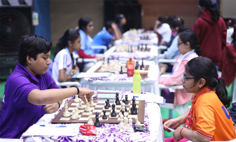 Talented Young Chess Prodigies Shine at the 36th National Under-13 Chess Championship in Secunderabad