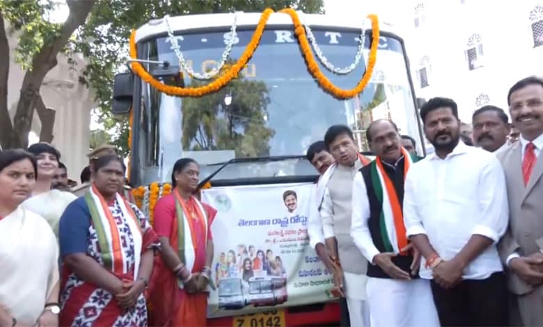 Telangana Rolls Out Free Travel For Women In TSRTC Buses