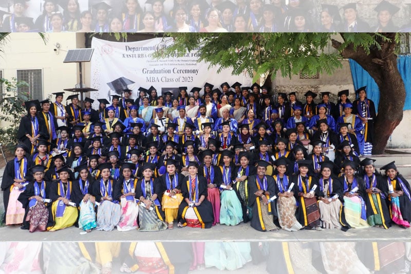 Kasturba Gandhi College Hosts Successful MBA Graduation 2023