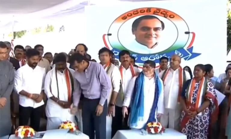 Telangana CM Revanth Reddy Inaugurates Rajiv Aarogyasri Scheme